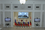 Оснащение актового зала администрации Курской области