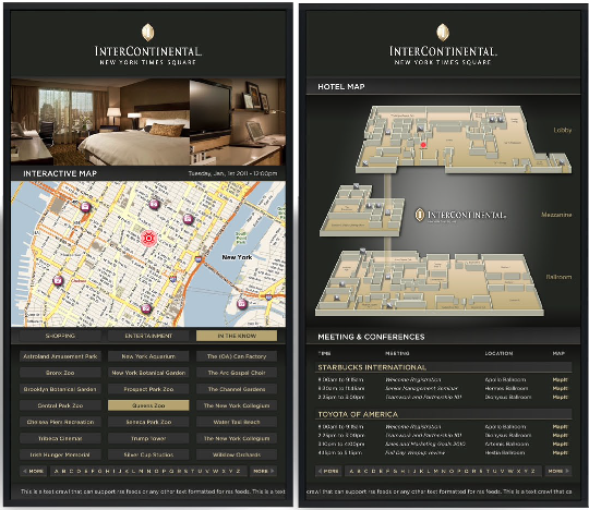 Four Winds Interactive - Digital Signage для гостиниц